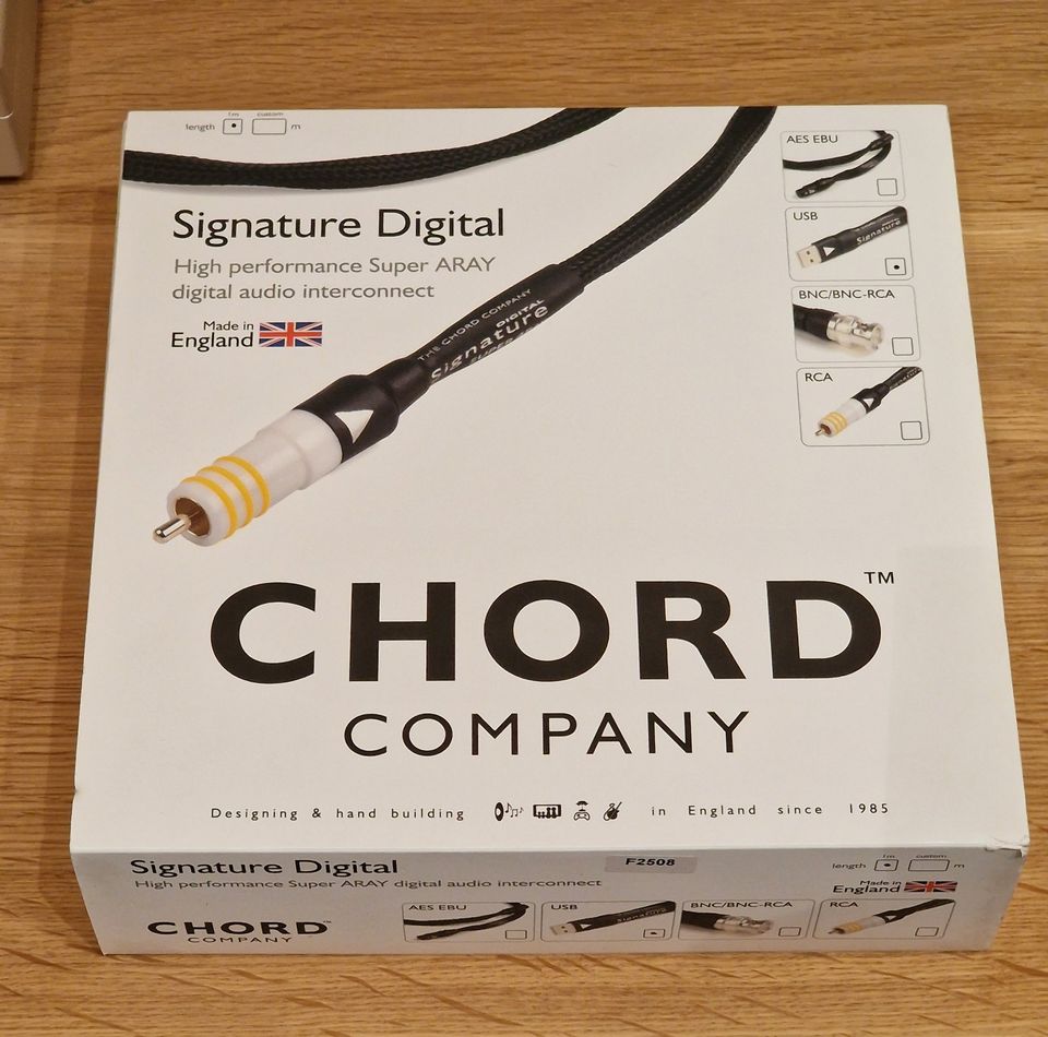 Chord Company Signature Digital Aray  USB A -> B Super ARAY | 1,0 in Bielefeld