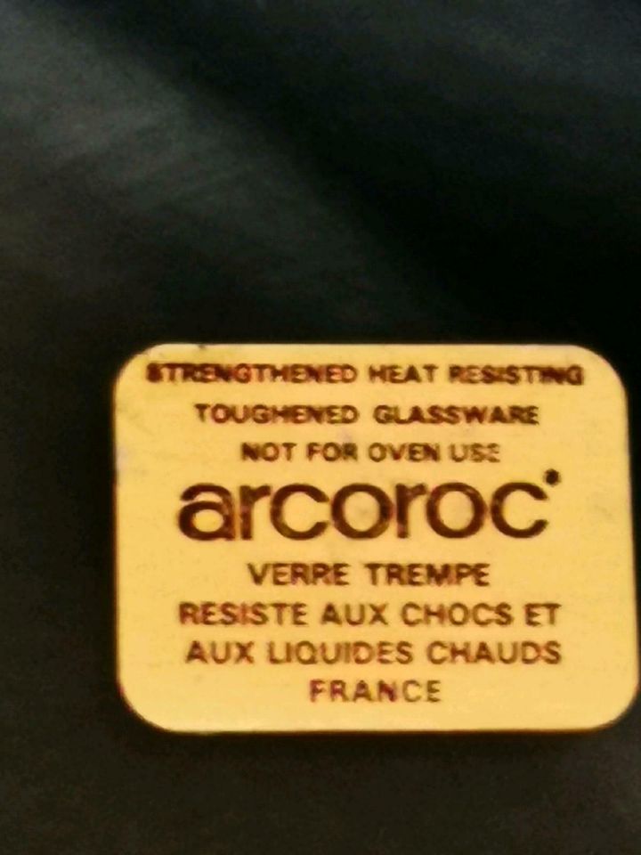 Arcoroc glasschale aquamarin in Wolsfeld