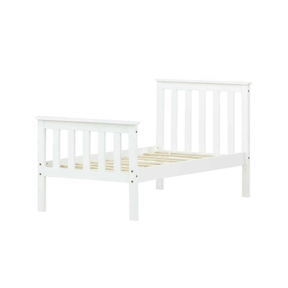 Kinderbett Babybett Holzbett Bett Holz Weiss 70x140 cm NEU 017-Ro in Rostock