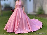 Königinnenkleid Neu & ungekürzt mit Schleppe und Taschen Gr. 38 Nordrhein-Westfalen - Allagen Vorschau