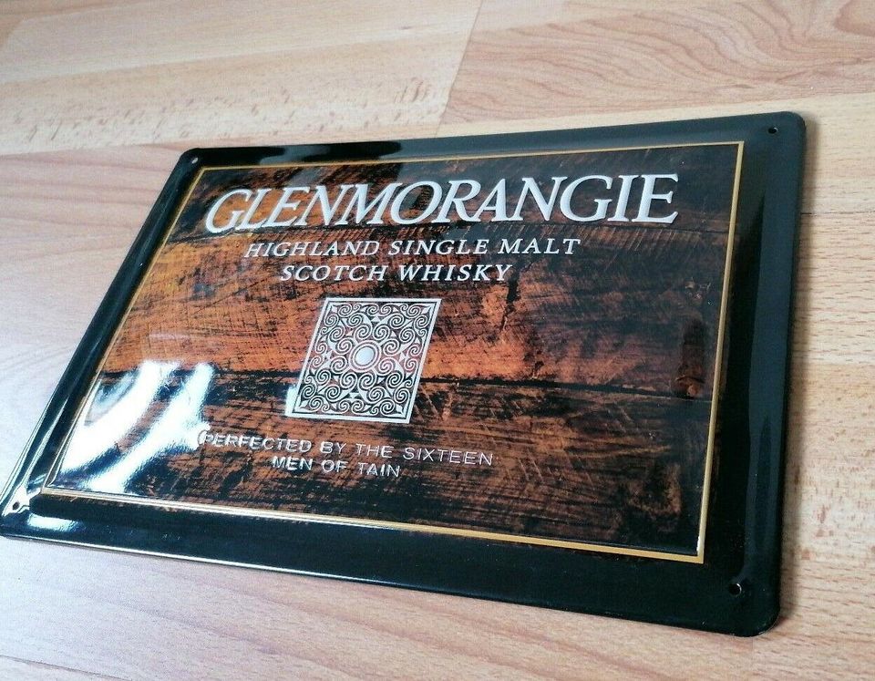 Glenmorangie Whisky Blechschild - Bar Lounge Schottland Deko in Bielefeld