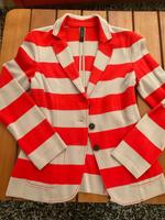 Marc Cain Jacke Blazer Jersey 38 Kaschmir rot-grau NEU NP 449€ München - Moosach Vorschau