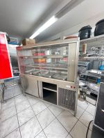 Gastronomie Gastro Edelstahl Kühlvitrine mit Unterschrank Hessen - Hainburg Vorschau