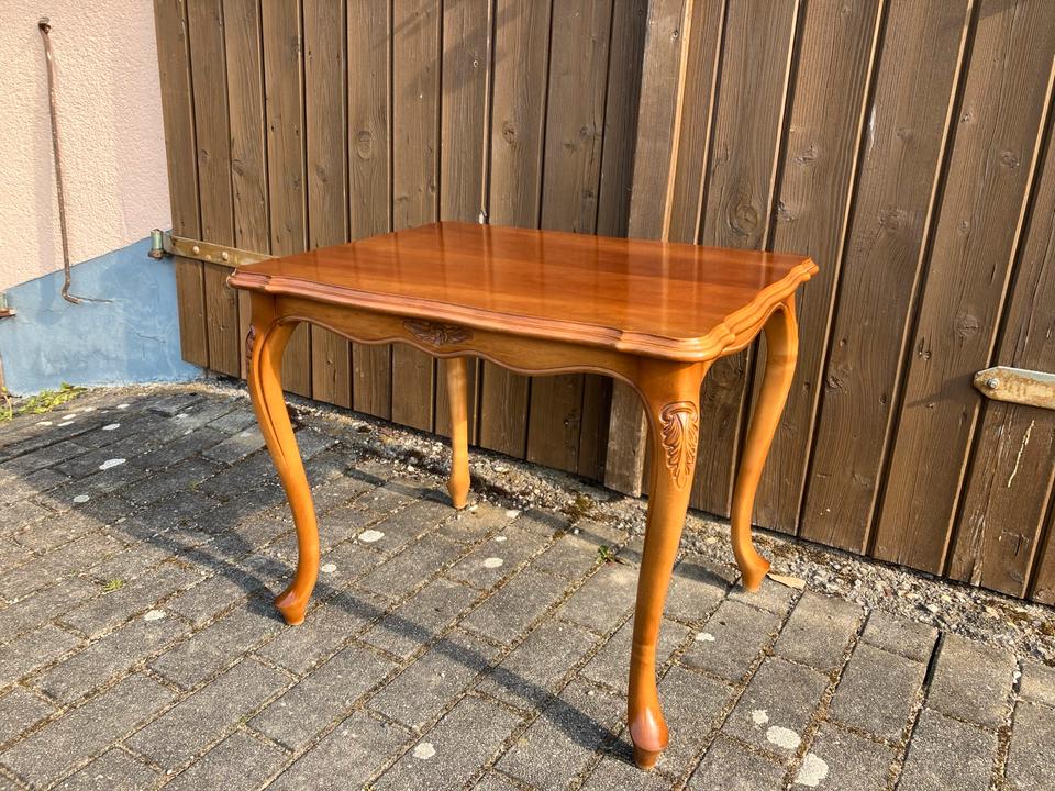Antik Chippendale Couchtisch Beistelltisch Tisch Mid Century in Rodewisch