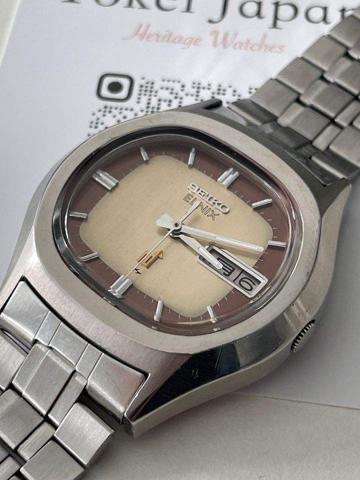 Vintage Seiko Elnix 0703-5001 JDM aus 1975 TV Case in Stuttgart