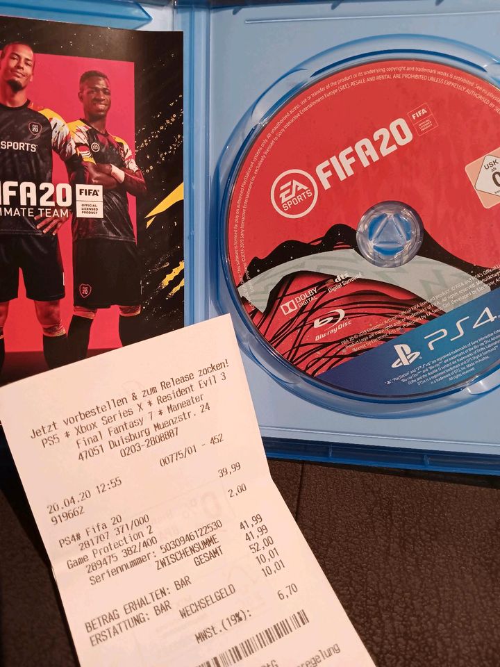 Fifa 20 ps4 in Duisburg