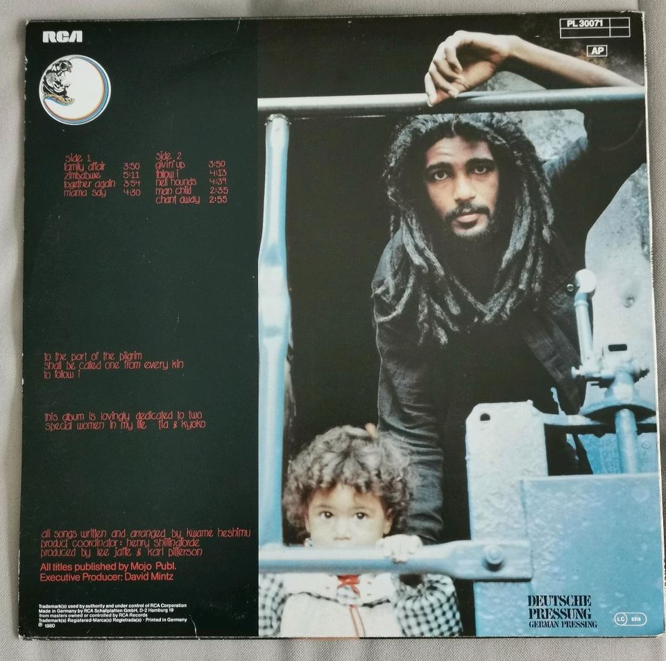 Reggae LP Kwame Follow I, Vinyl top Zustand 1A in Herzhorn
