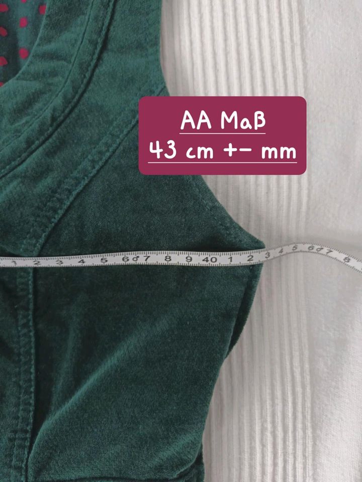 Tom Tailor Kleid 34 Midi Grün/ Waldgrün 98% Baumwolle in Gießen