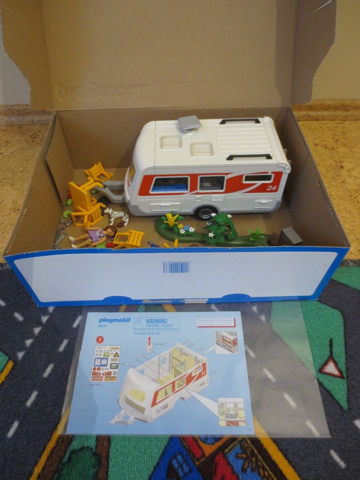 Playmobil Campingplatz, Wohnwagen, Schwimmbad usw. in Handewitt