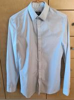 Hemd H&M Größe XS slim fit, langarm, weiß mit kleinem Muster Sachsen - Werdau Vorschau