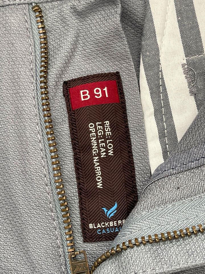 Blackberrys True Khakis Herren Hose Chinos Gr 32 Grau in Böblingen