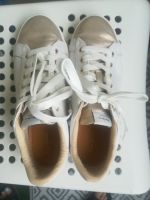 Damen Sneaker Pepe Jeans, Weiss/Gold, Gr. 40 Frankfurt am Main - Altstadt Vorschau