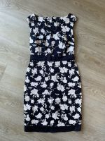 Kleid Etuikleid Abendkleid Damen Comma Gr. 36 S blau weiß Blumen Sachsen - Freiberg Vorschau