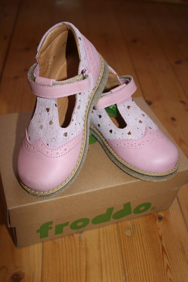 *NEU* froddo Riemchen Ballerina, Spangenschuhe, rosa, Gr. 26 in Waltershausen