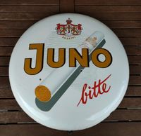 Emailleschild 50er Jahre JUNO bitte Reklame Sammler Trödel Brandenburg - Cottbus Vorschau