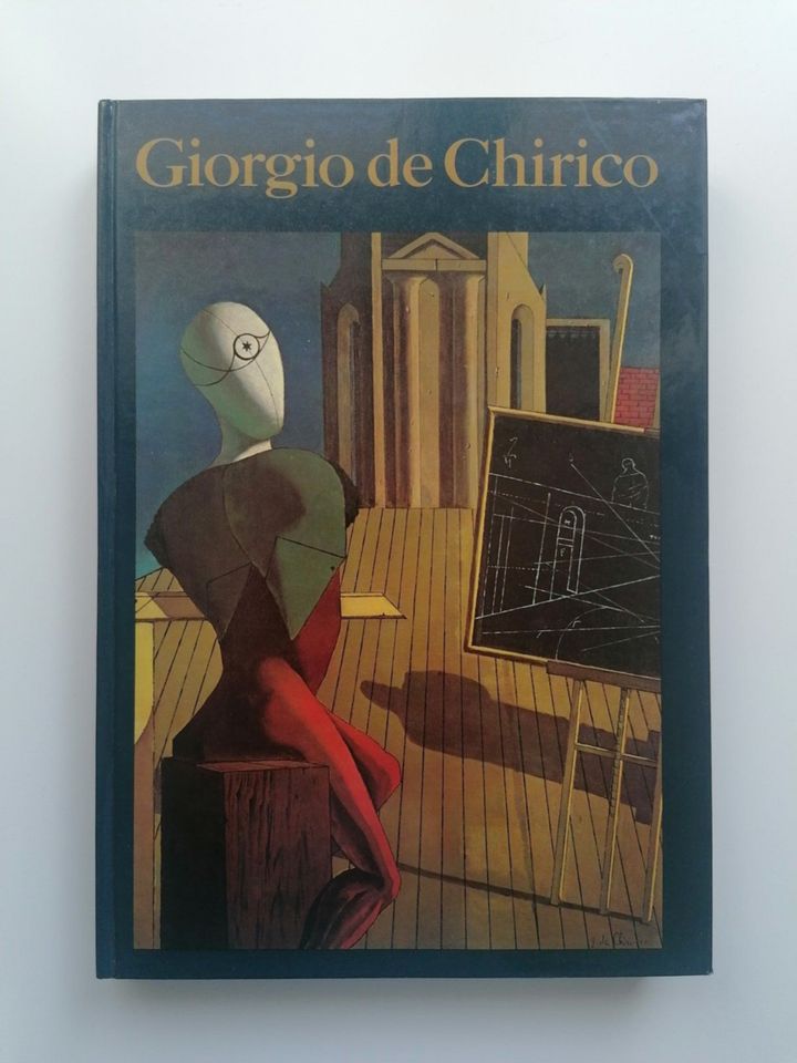 Ausstellungskatalog "Giorgio de Chirico - der Mertaphysiker" in Frankfurt am Main