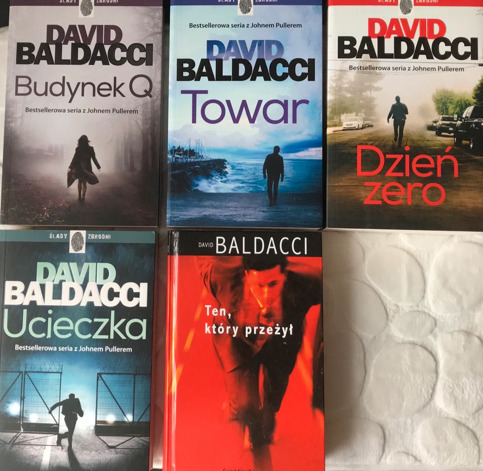 Polnische Bücher David Baldacci 5 książek 5€ za książkę. in Kassel