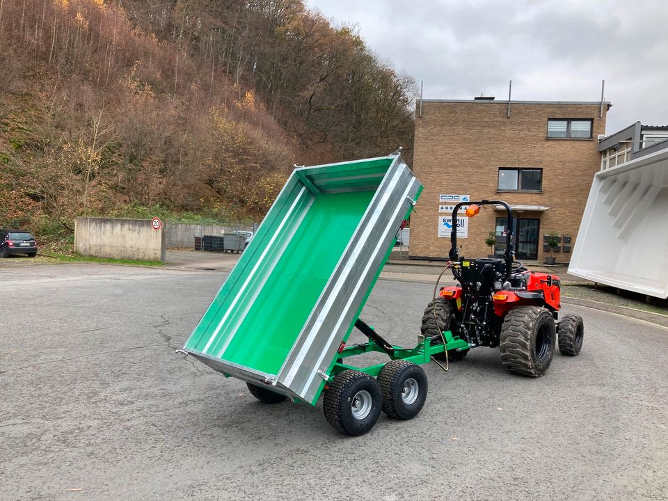 Anhänger Kipper Traktor Kleintraktor Schlepper Kipp Anhänger in Gummersbach