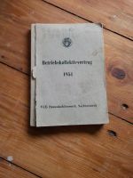 Betriebskollektivvertrag 1954 Braunkohle Nachterstedt Sachsen-Anhalt - Reinstedt Vorschau
