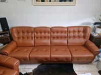 70er Jahre Vintage Couch echt Leder nur noch bis Ende April Hessen - Bad Hersfeld Vorschau