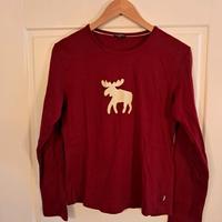 Longshirt longsleeve 44 rot Shirt Elch Street one Nordrhein-Westfalen - Rhede Vorschau