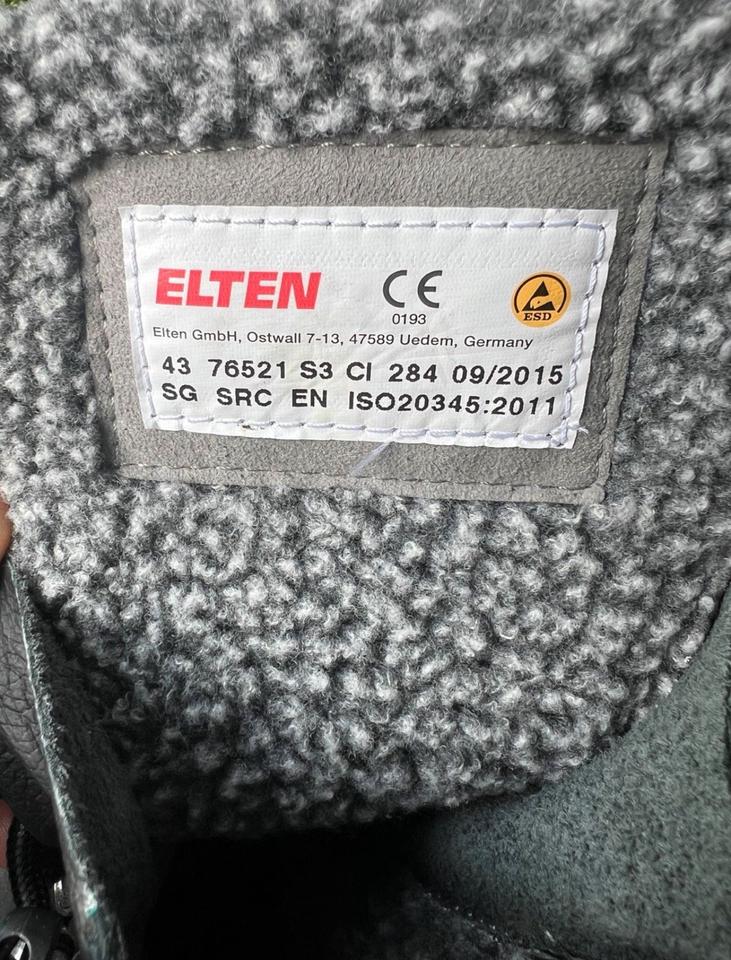 ELTEN Winter Sicherheitsstiefel S3 "JOSCHI ESD" - SAFEGUARD Gr.43 in Stuttgart