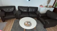 Garnitur Echtledersofa 3er + 2x 1er Dortmund - Innenstadt-Nord Vorschau