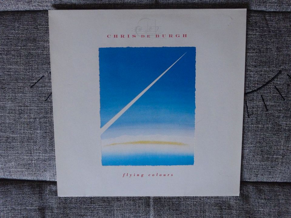 CHRIS DE BURGH -flying colours- LP in Bibertal