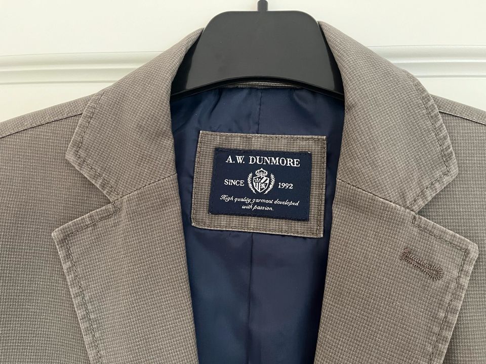 wNeu Dunmore sakko Jacket Herren  50 graubraun Galeria Karstadt in Lüneburg