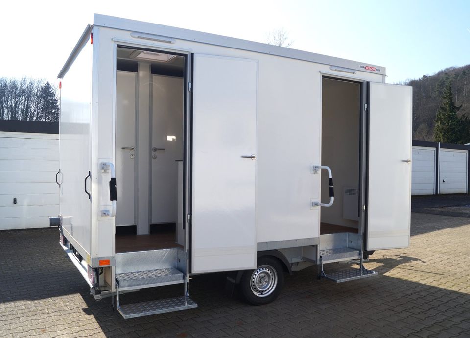 Dusche - Toilettenwagen - Klowagen - mobiles Badezimmer in Overath