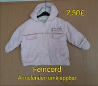 Winter-Jacke mit Kapuze, Feincord, Gr: 62/68 Hessen - Immenhausen Vorschau