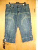 MAXIBLUE Jeans-Hose – 7/8, darkblue  mit Streifen – Gr. 46 / L Bayern - Bad Steben Vorschau