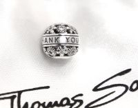 Thomas Sabo Karma Bead  ♡ Thank You ♡ Zirkonia Charm Frankfurt am Main - Eckenheim Vorschau