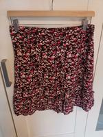 Rock Vila Gr. 40 Blumen Vicelina pink lila rosa Schleswig-Holstein - Eckernförde Vorschau