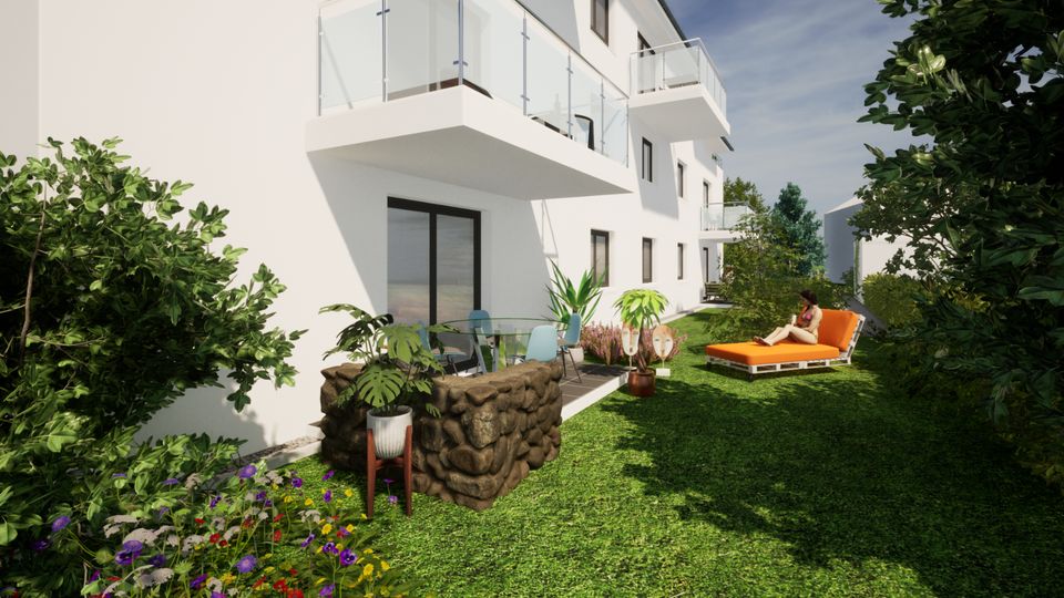 Barrierefreie, nachhaltige 3-Zimmer-Wohnung mit großem Gartenanteil und hochwertiger Einbauküche in Maintal