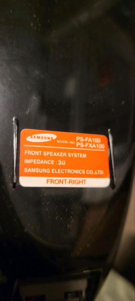 Samsung Boxen. 2 Frontboxen und subwoofer. in Schwerin