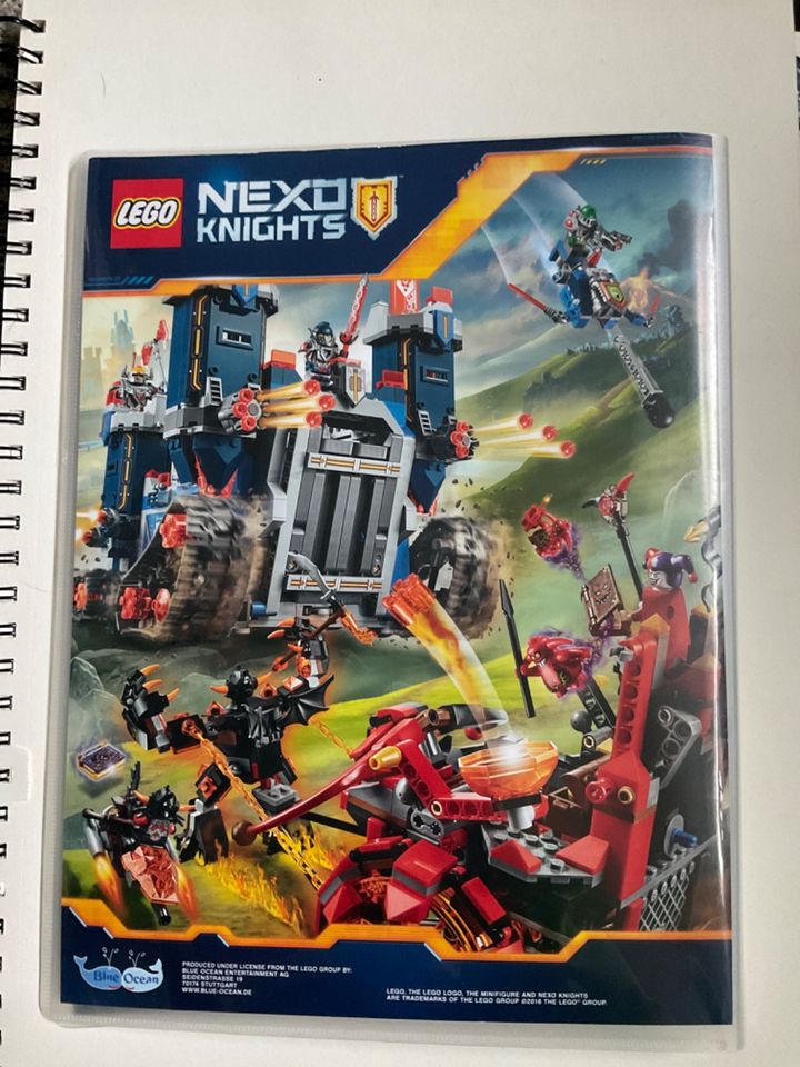 Lego Nexo Knights Sammelalbum 2016 in Andernach