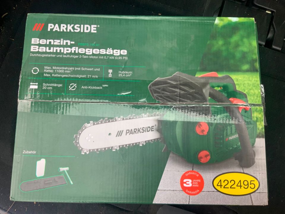 PARKSIDE Benzin-Baumpflegesäge »PBBPS 700 Baden-Württemberg Neu in | Kleinanzeigen eBay - Karlsruhe ist Kleinanzeigen A1 jetzt „Anti-Kickback