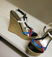 Keilabsatz Sandaletten  High Heels Gr. 39 neuwertig Bayern - Schorndorf Vorschau