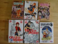 6 Mangas: Cells at Work, Detektiv Connan, Fairy Tail, Haikyuu... Harburg - Hamburg Eißendorf Vorschau