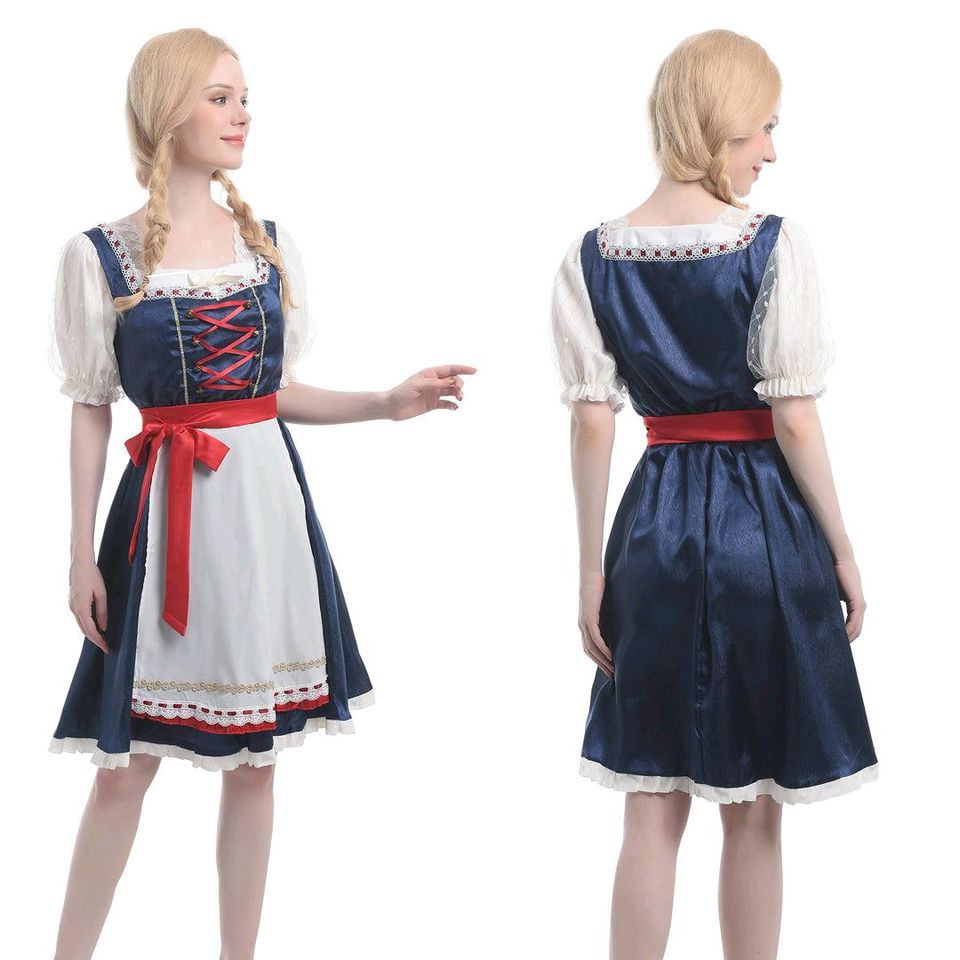 NEU CR ROLECOS Dirndl Midi 3-teiliges Trachtenkleid-Set, Dirndl in Meinerzhagen