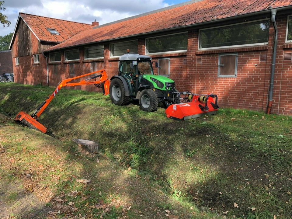 Grabenkanten / Böschungsmulcher, Auslegemulcher Feldrandpflege in Bad Zwischenahn