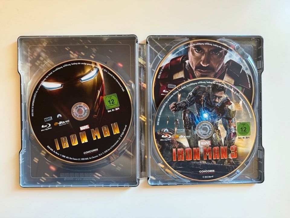 Iron Man Triologie Steelbook Blu-Ray in Asselfingen