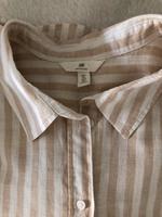 Blusenhemd Leinen Blend beige Gr. L/XL Nordrhein-Westfalen - Pulheim Vorschau