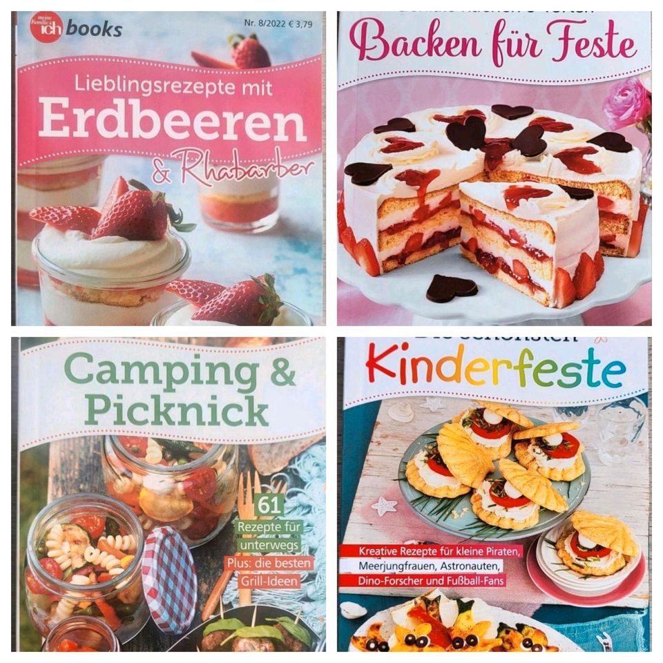 Rezeptzeitschriften Books "Meine Familie und ich" Set in Oberboihingen