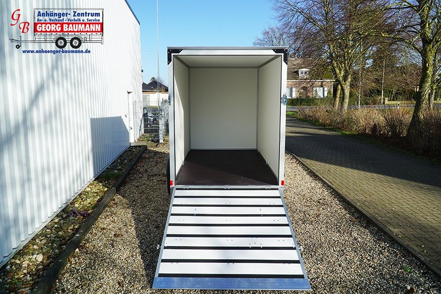 Humbaur HK 133015-18P +Rampe 304x151x180cm 1300kg Kofferanhänger in Bocholt