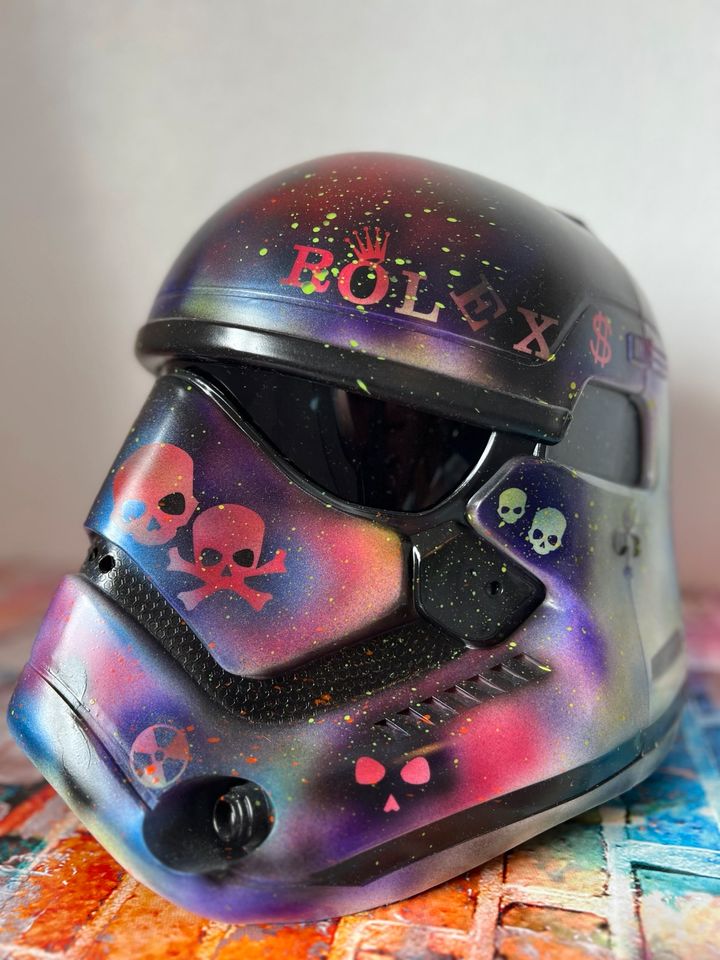 Stormtrooper Helm Rubies Helm Comic Con Gamescom Trooper Helm in Rieden