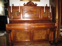 Klavier antik, Gründerzeit, Historismus Sachsen-Anhalt - Dessau-Roßlau Vorschau