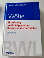 Buch BWL, 28.Auflage, Wöhe,ABWL, Betriebswirtschaftslehre,Studium Brandenburg - Spremberg Vorschau