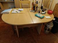 Tisch + 4 Stühle Esstisch Wohnzimmertisch ausziehbar oval Brandenburg - Potsdam Vorschau
